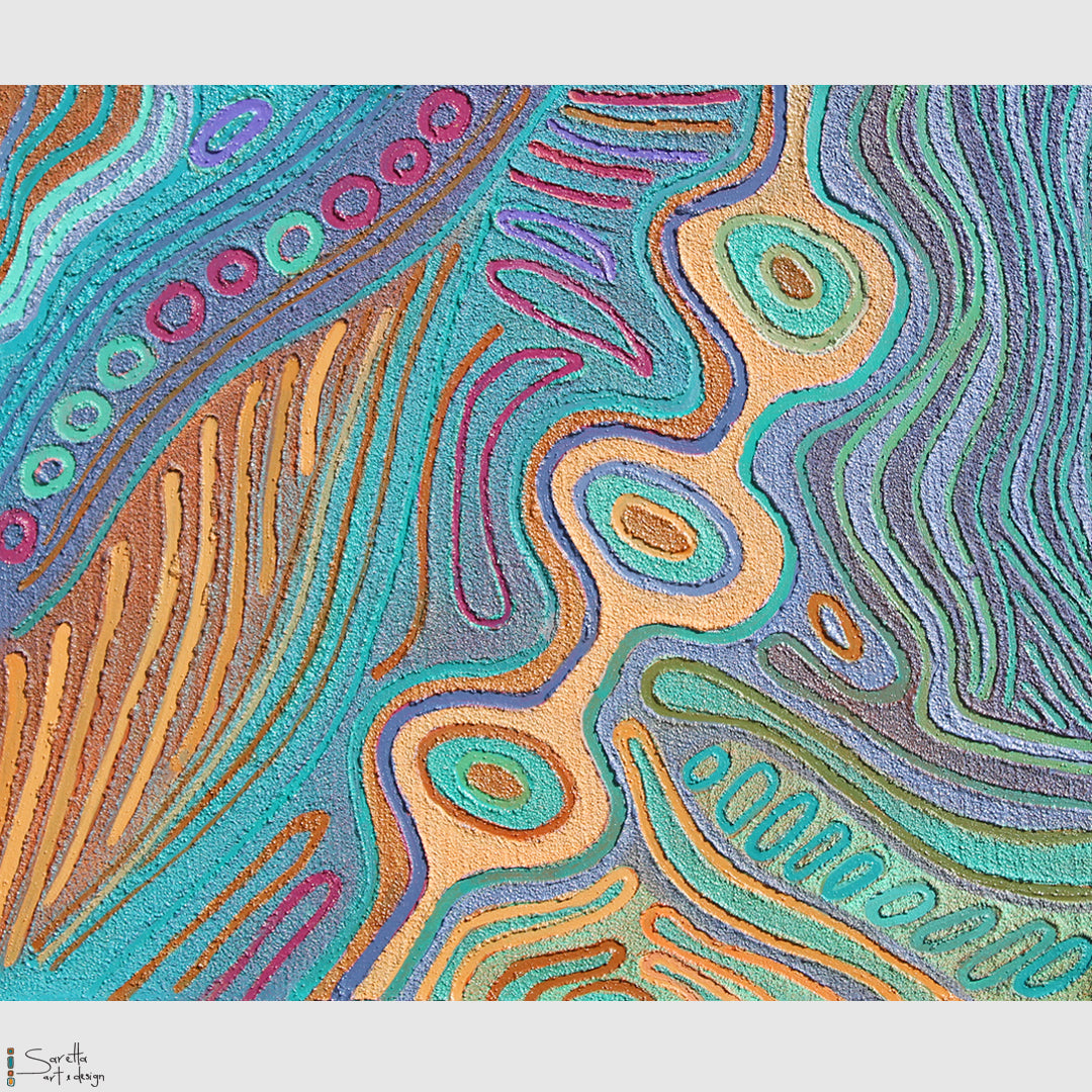 Our Corroboree - Saretta Art & Design