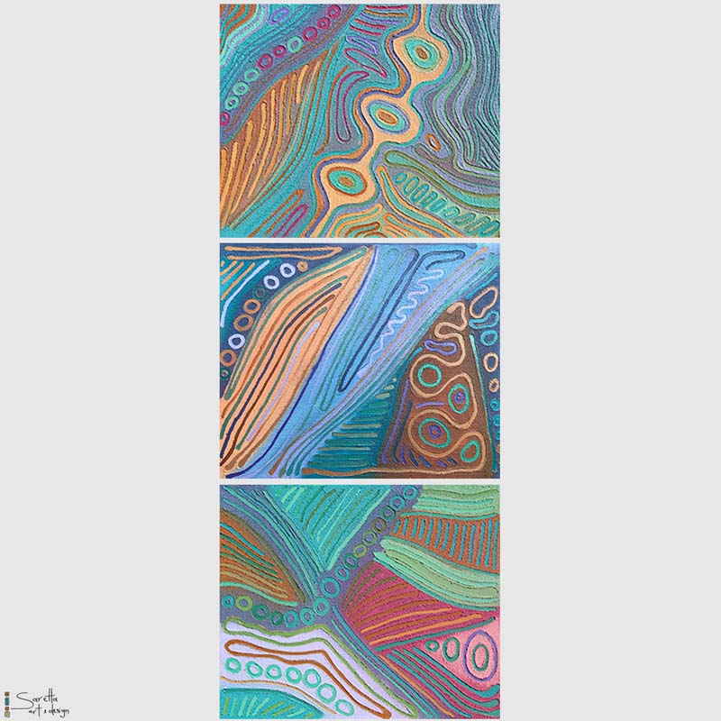 Our Corroboree - Saretta Art & Design