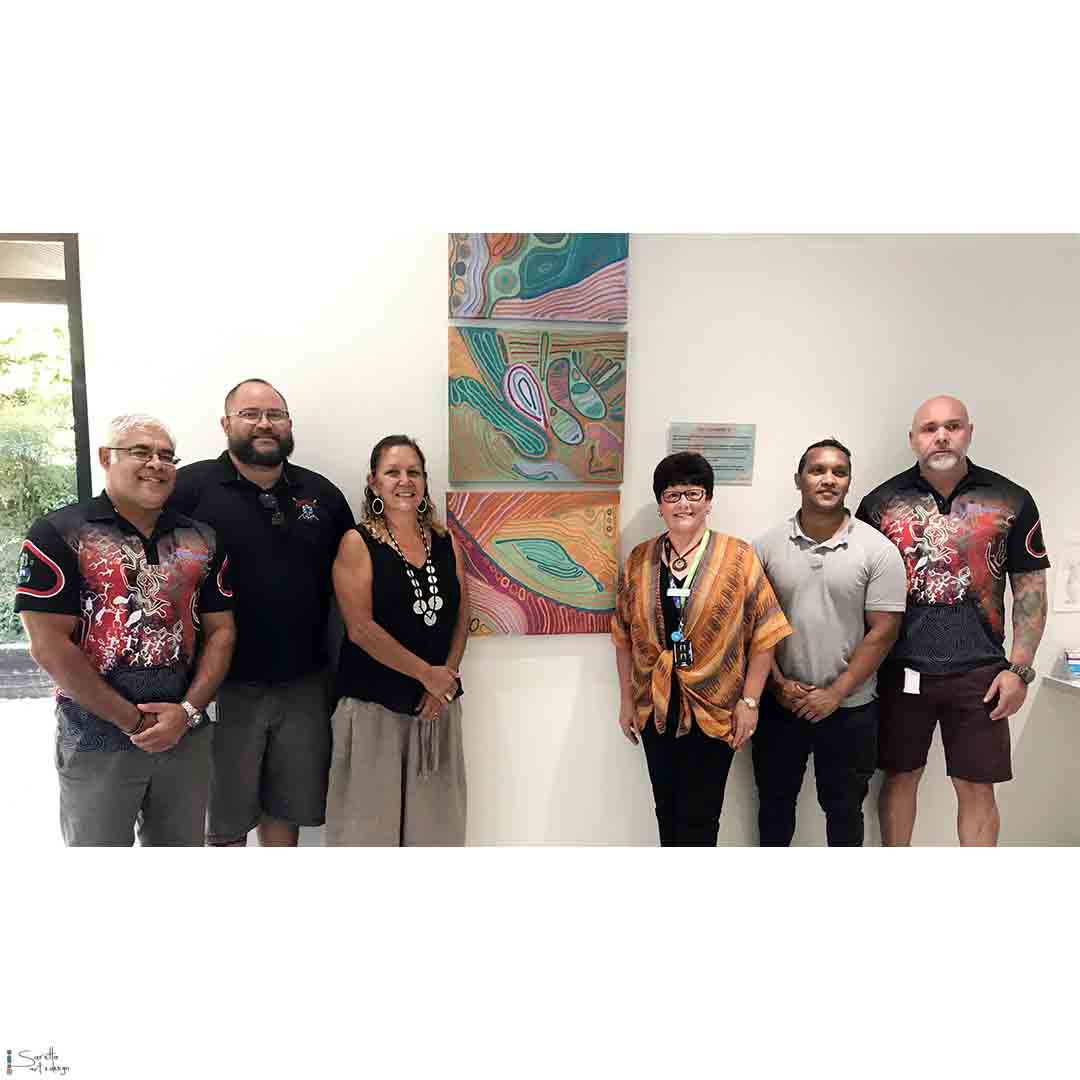 Hunter Primary Care - Our Corroboree series 2 - Saretta Art & Design
