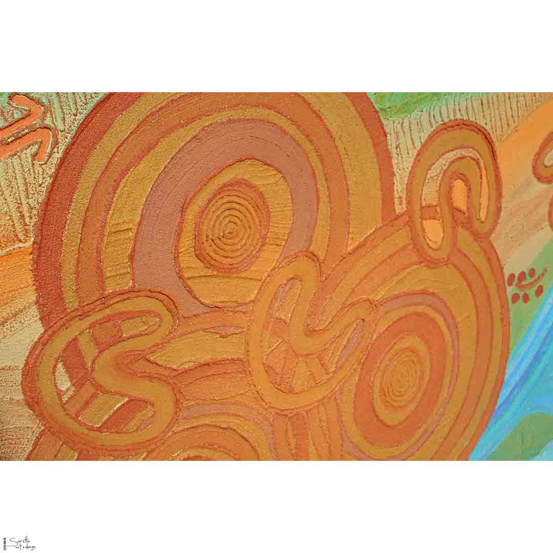 Ngeyran Parai Malang – Our Country Together series 1 - Saretta Art & Design