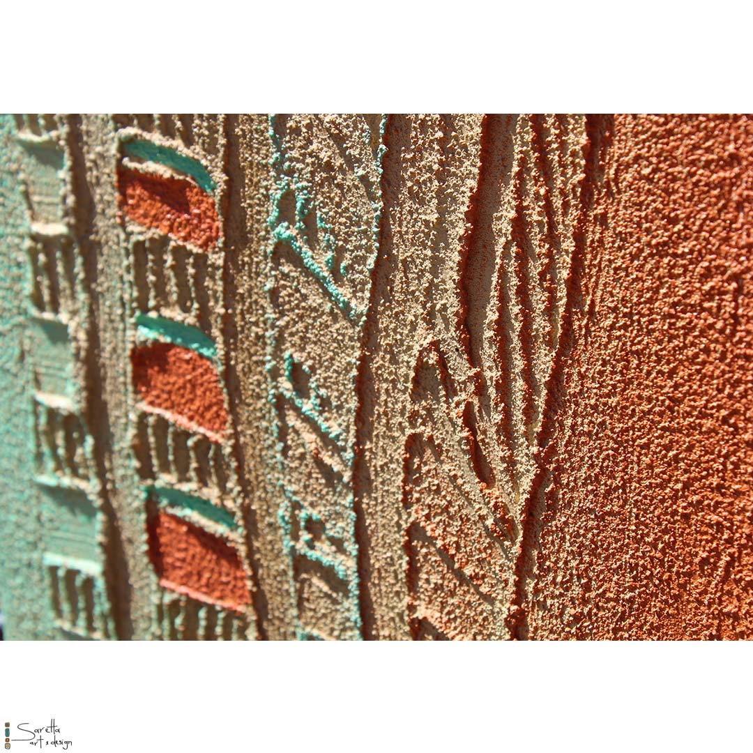 Canvas Print Yapung - Pathway series 9 - Saretta Art & Design