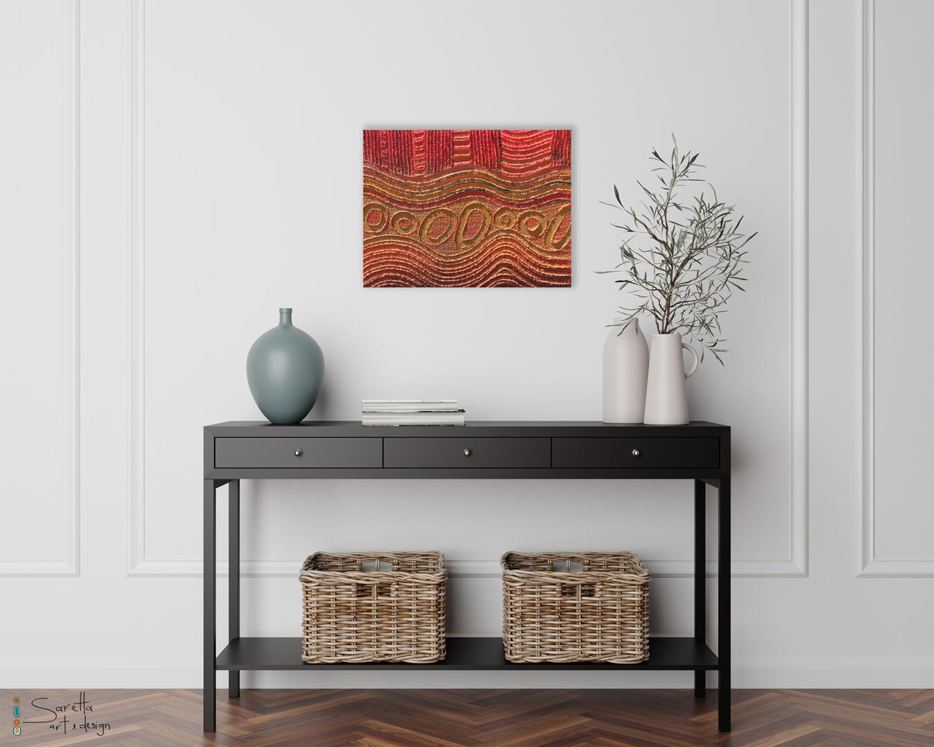 Kari Kari - Beginning Time - Saretta Art & Design