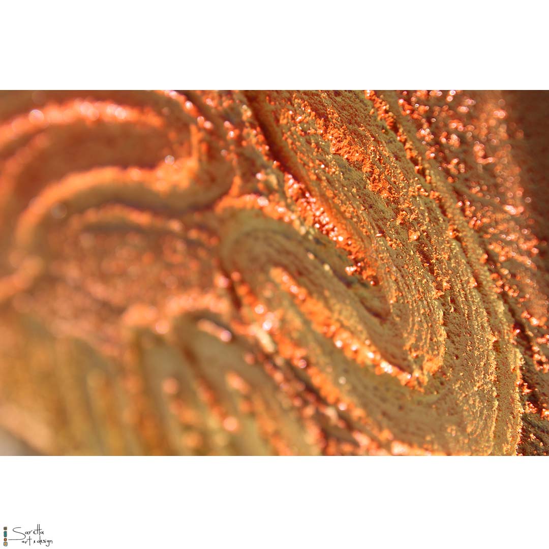 close up of Canvas Print Ngoarokaleyn - Female Elder (teacher) by Saretta Fielding