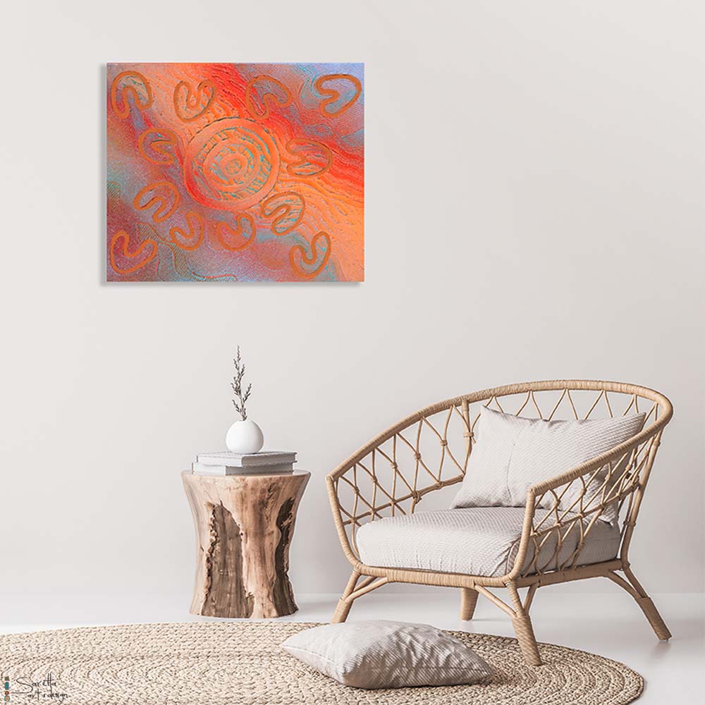 Koyiyoong Yapung - Campsite Pathway - Saretta Art & Design