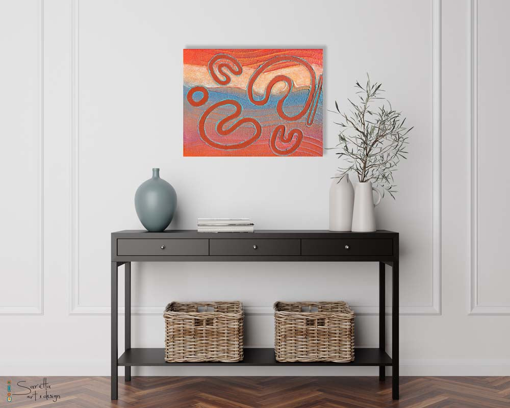 Konara Malang – Clan/Family Together - Saretta Art & Design