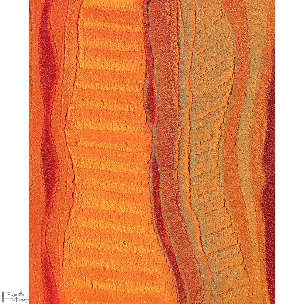 Watja - Fire - Saretta Art & Design