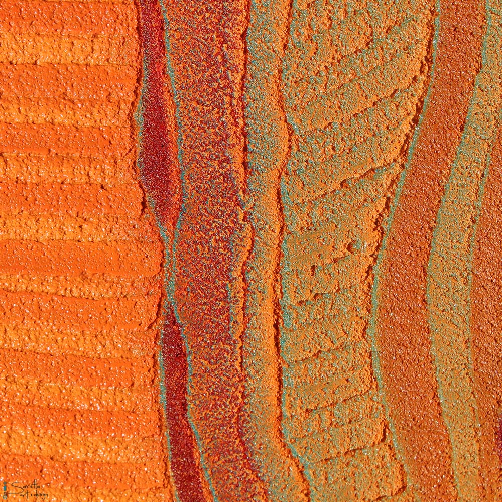 Watja - Fire - Saretta Art & Design