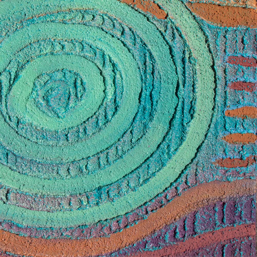 close up of Canvas Print - Yiritaba - Sacred Place by Saretta