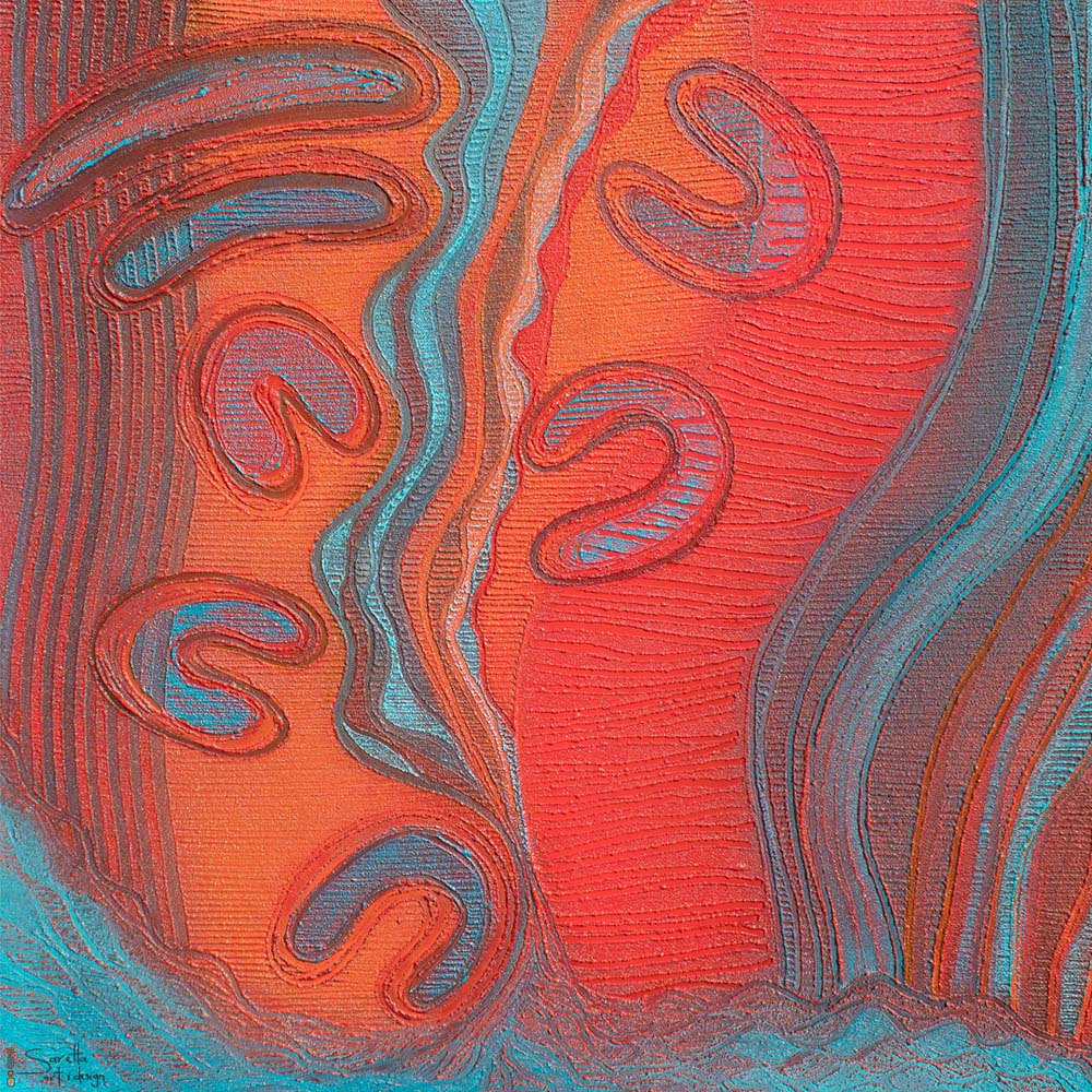 Saltwater and Freshwater Heal Country - Saretta Art & Design