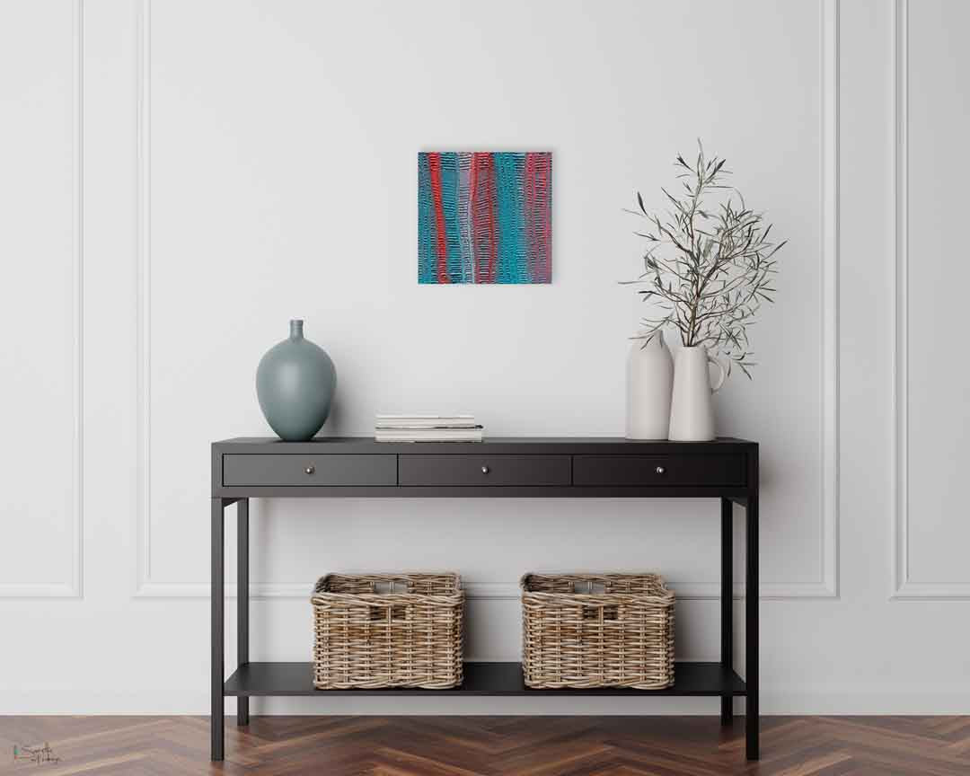 Kinuring Parai - Wetlands Country 4 Aboriginal artwork by Saretta insitu