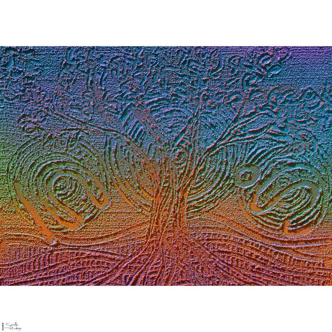 Malang Wakool - Together as one Original artwork by Saretta Fielding