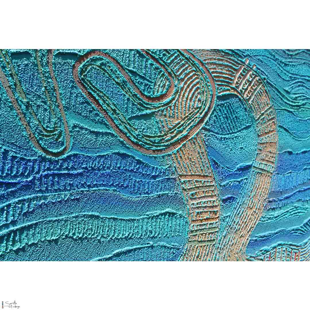 Koyiyoong Kaling – Home by the Water - Saretta Art & Design