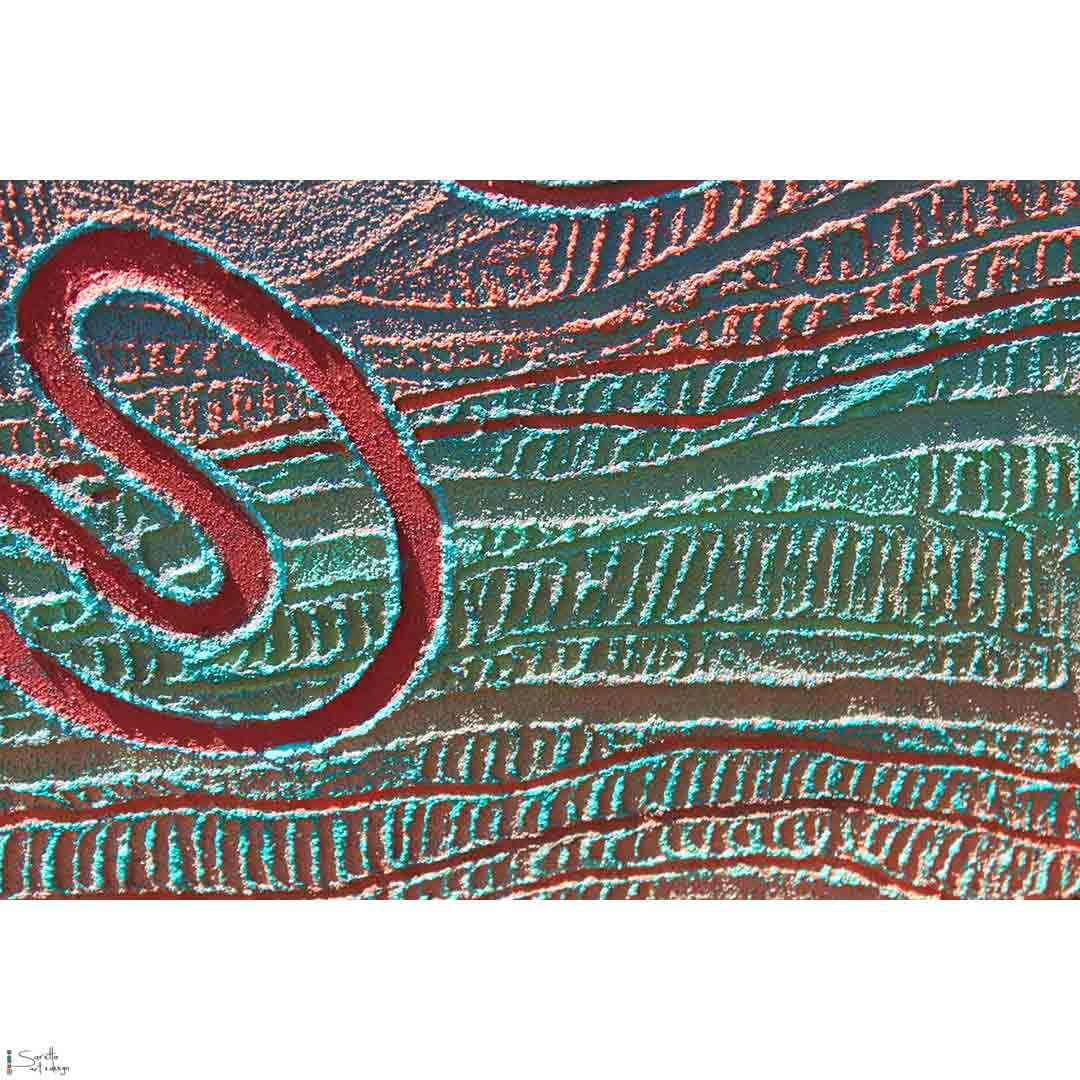 Ngoarokaleyn - Female Elder (teacher) series 2 - Saretta Art & Design