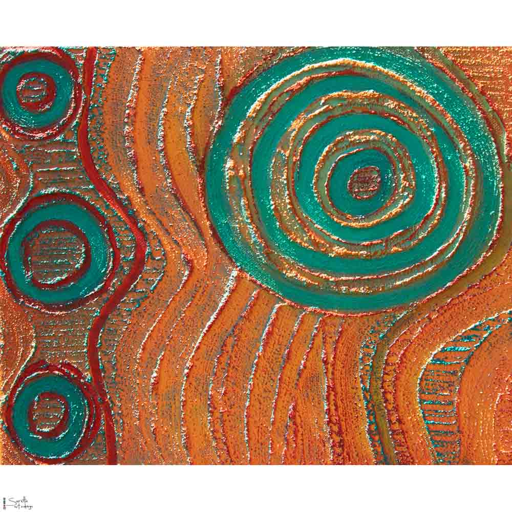 Koyiyoong – Campsite series 10 - Saretta Art & Design