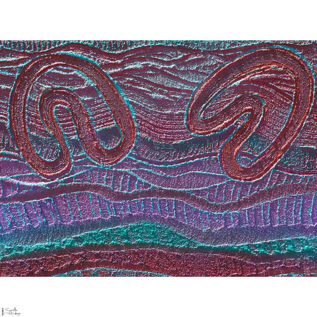 Tidda Bingai – Sister Brother - Saretta Art & Design