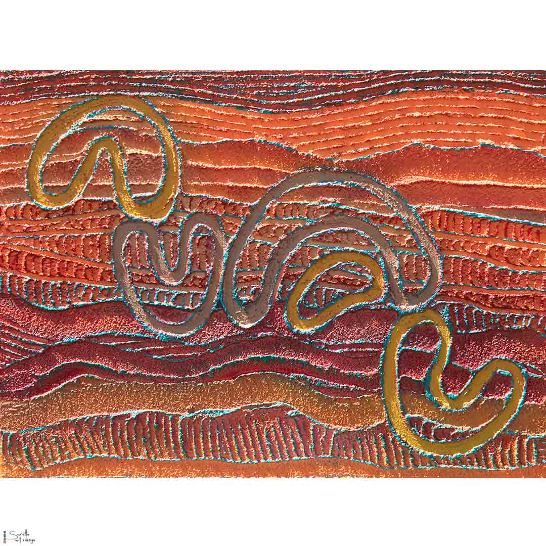 Ngarokal Yapung – Elder Pathway - Saretta Art & Design
