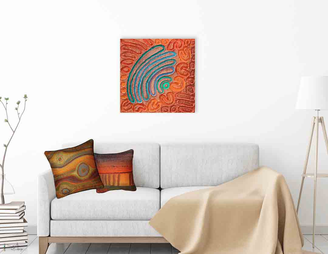 Kuruwarang - Long Time Ago - Saretta Art & Design