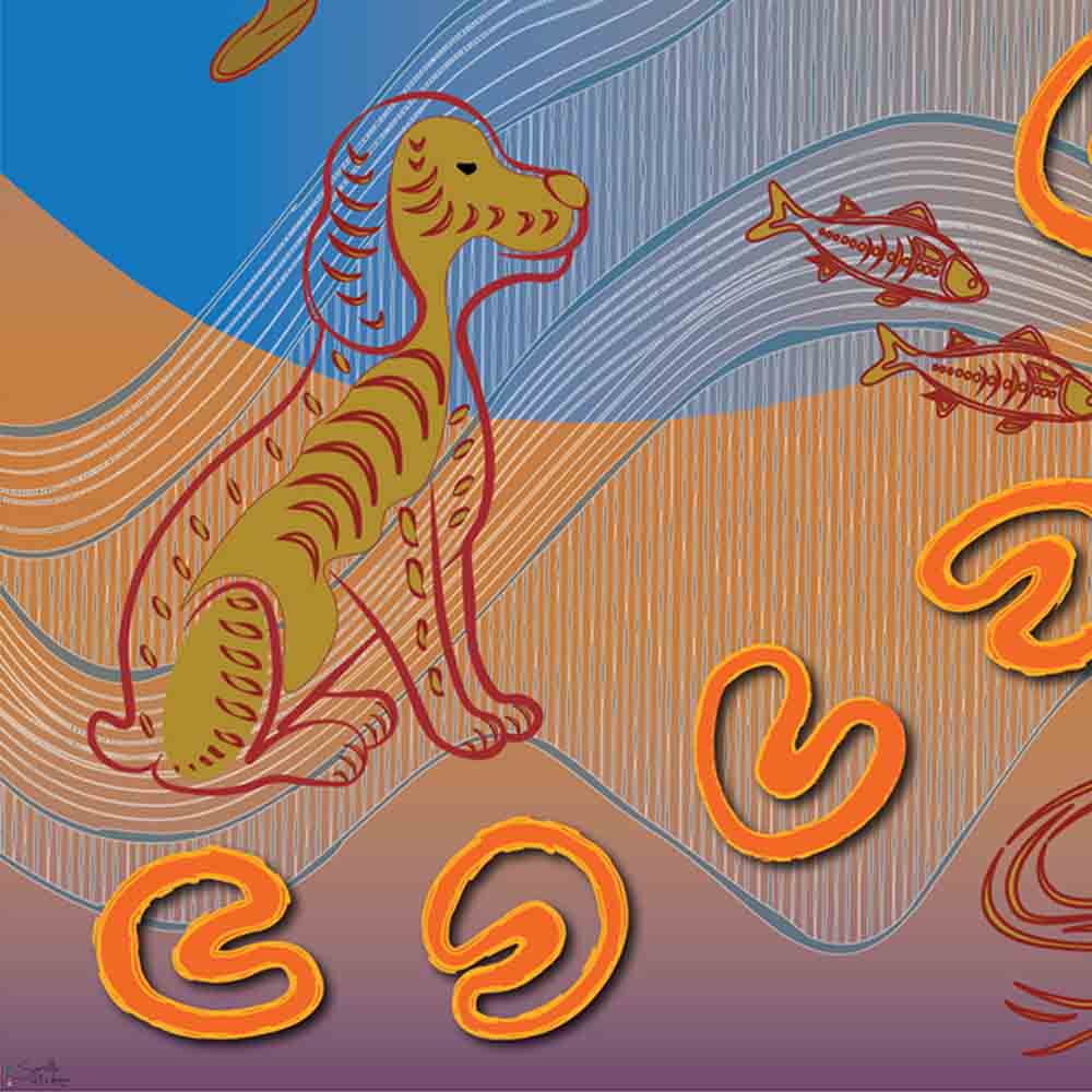 Bulbul Bitakaang – Heart for Animals - Saretta Art & Design