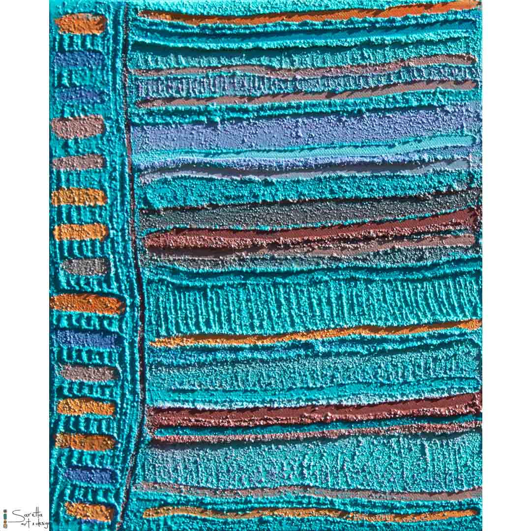 Bantimiti – Message Stick 16 - Saretta Art & Design