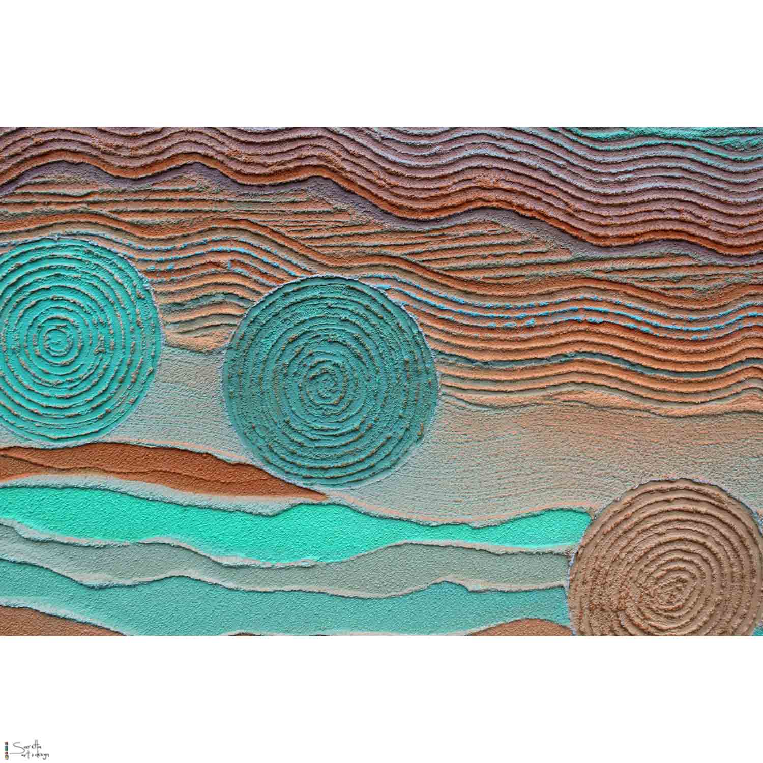 Wakool Katowa Parai – One with Country - Saretta Art & Design