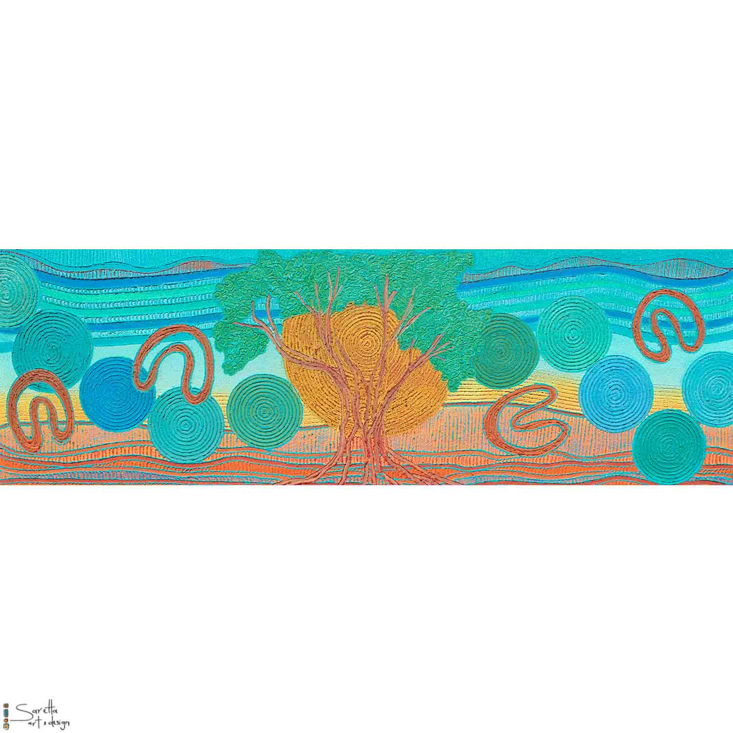 Ngaliinko - Us Two - Saretta Art & Design