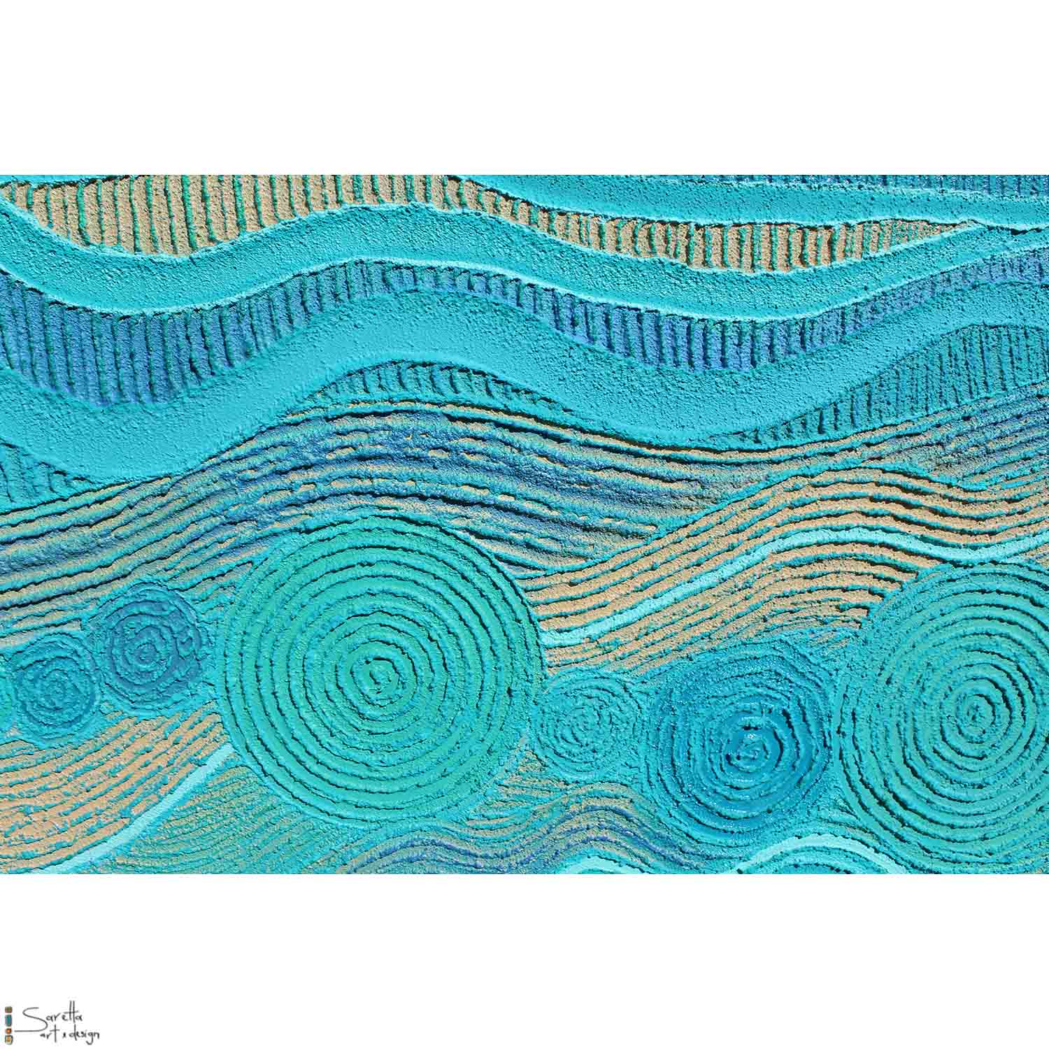 Korowataring – Seaside - Saretta Art & Design