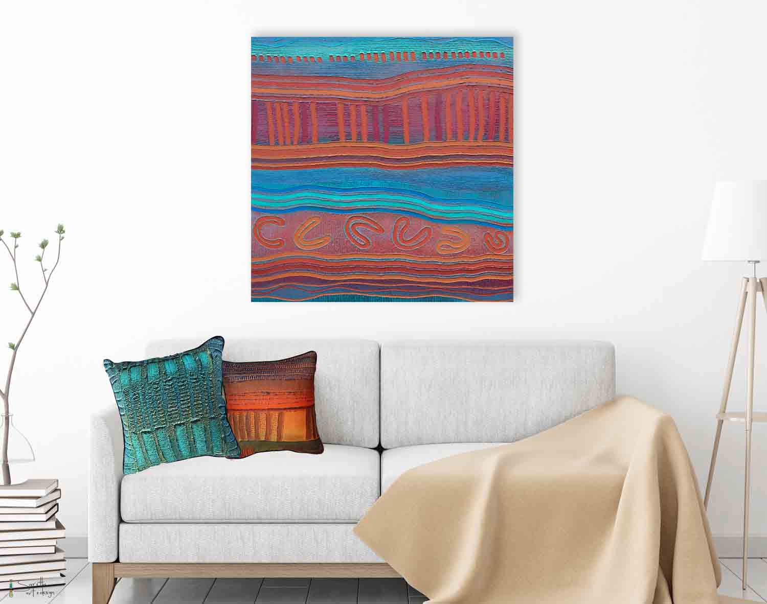 Land of Awabakal - Saretta Art & Design