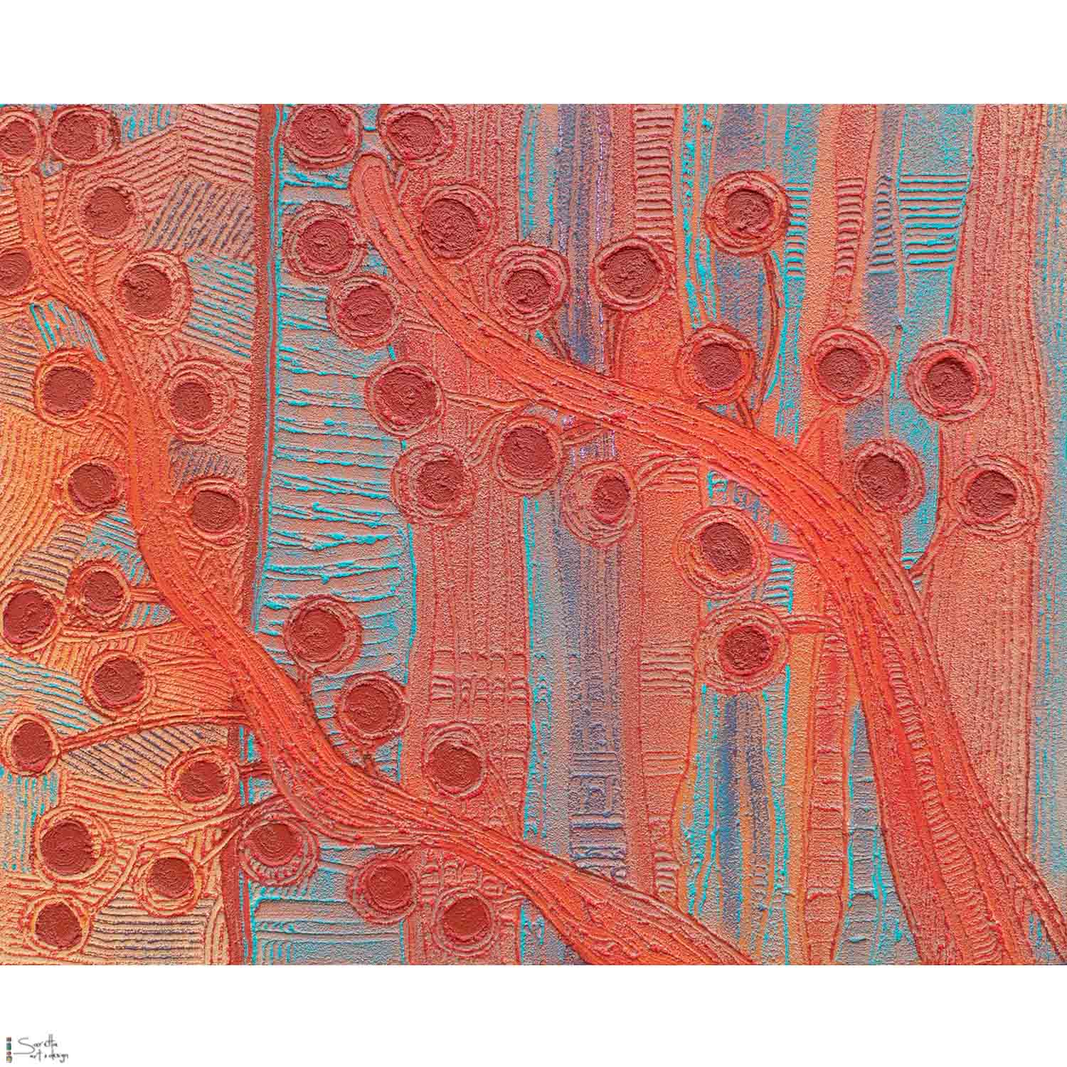 Kanto Yapung - Bush Tucker (medicine) pathway - Saretta Art & Design