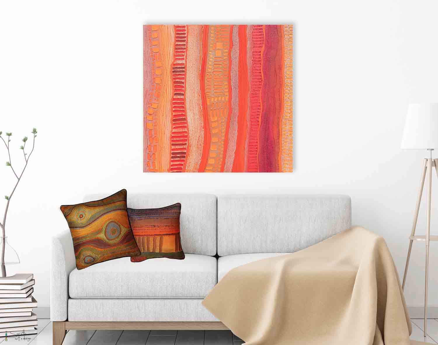 Get up Stand up Show Up - Saretta Art & Design