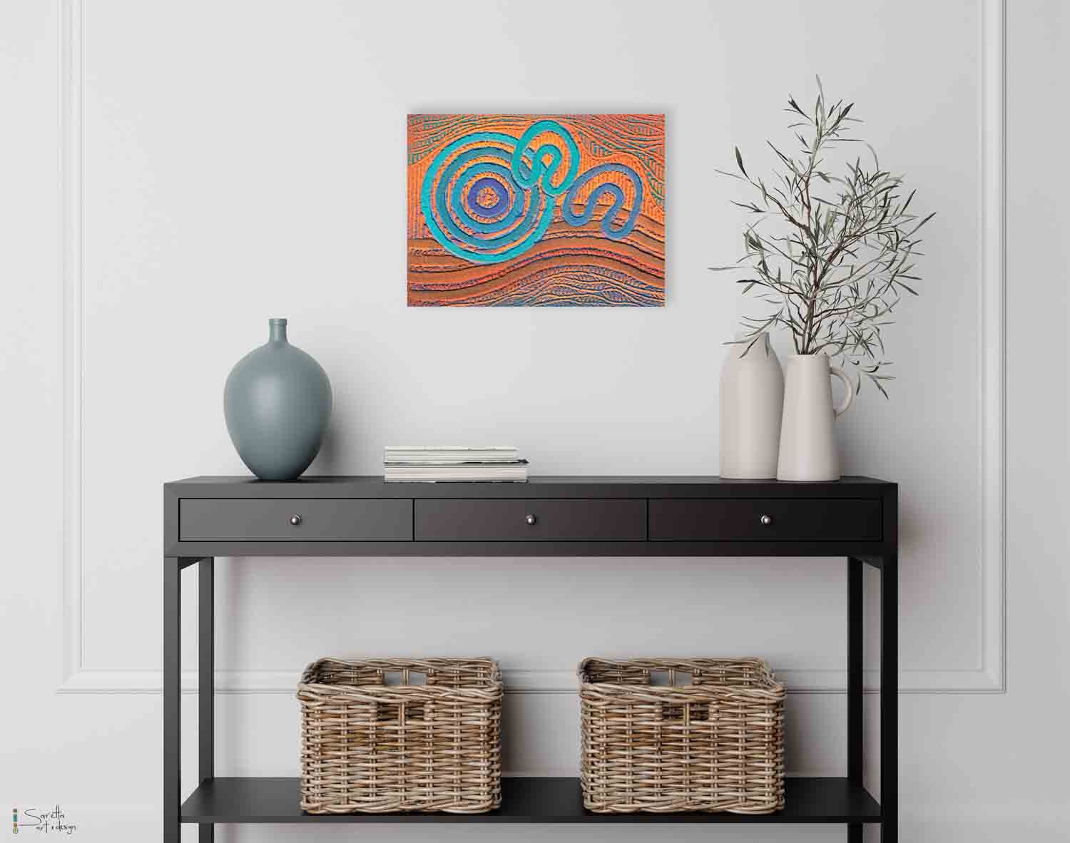 People of the Hills and Plains - Saretta Art & Design