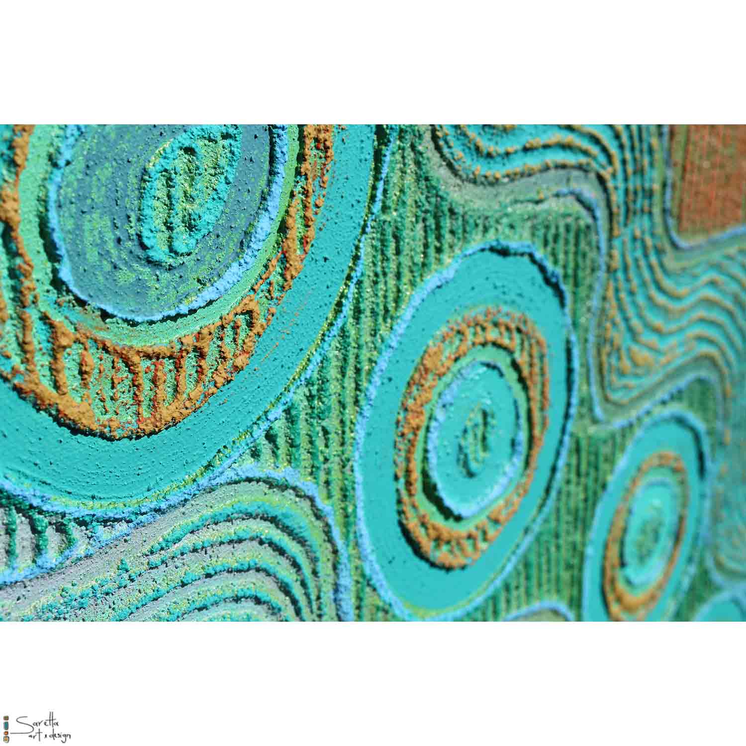 Kaling Yapung - Waterways - Saretta Art & Design