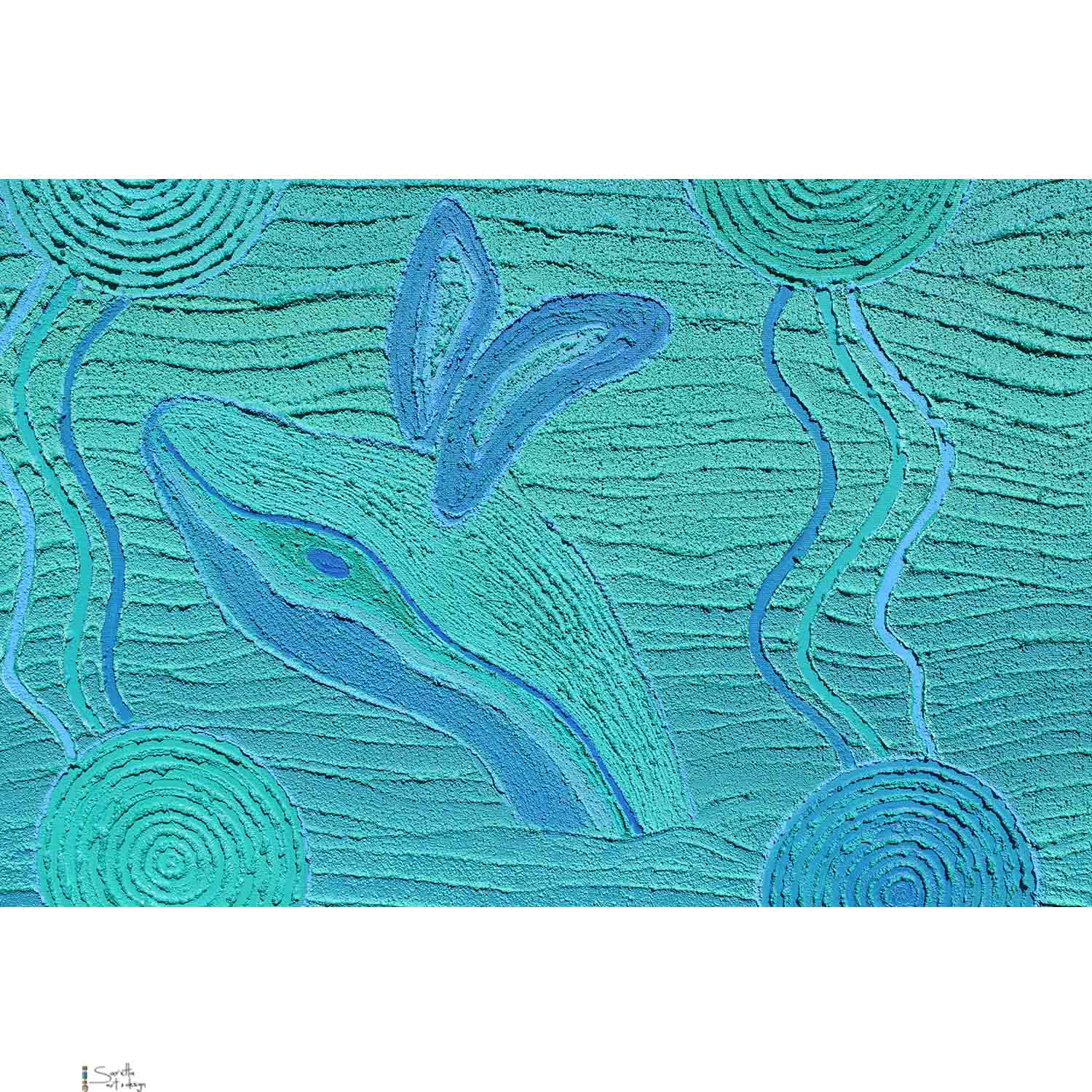 Yamuloong of the Turungkan – Coming Together of the Whales - Saretta Art & Design