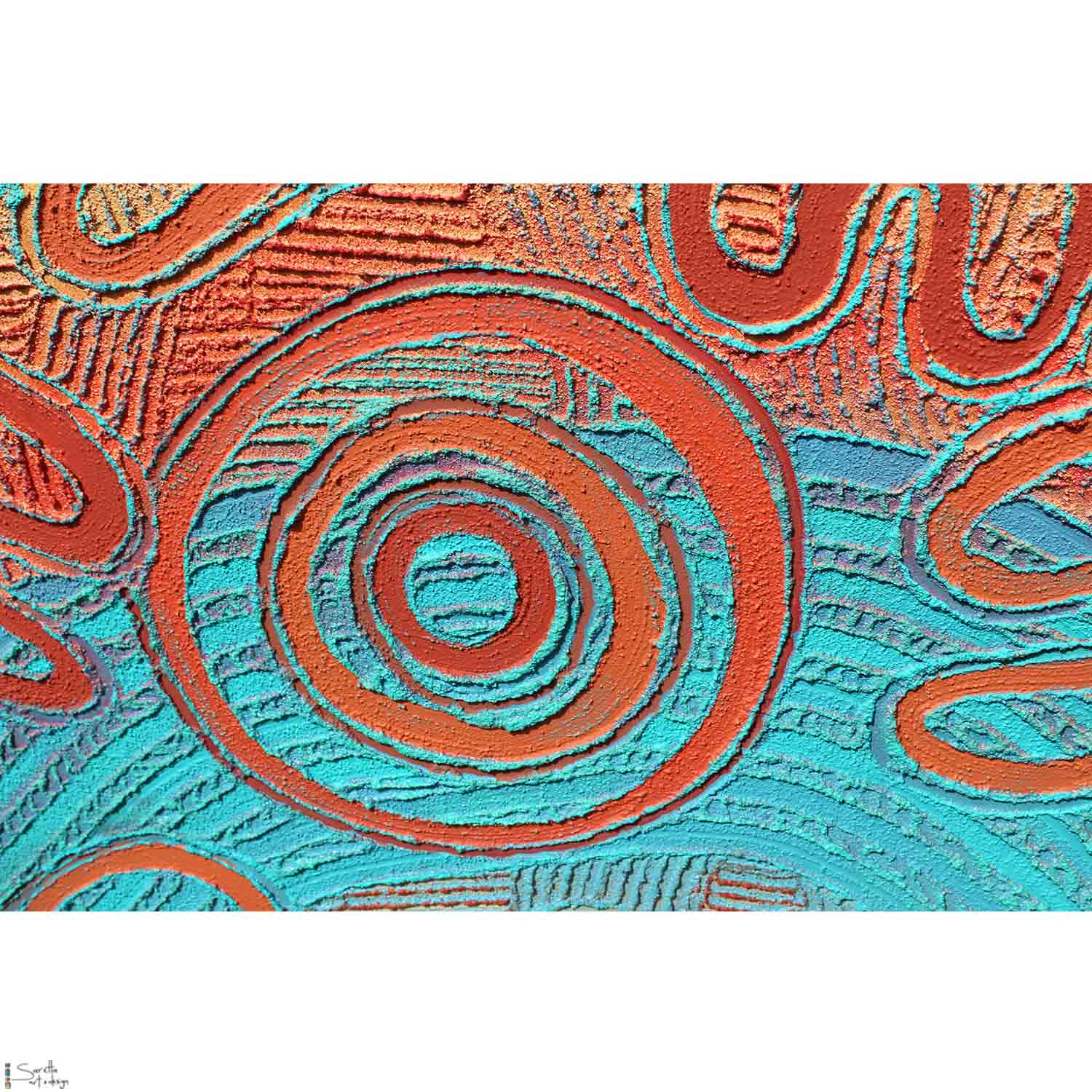 Community Corrections - Awabakal Parai Acknowledgement Series 2 - Saretta Art & Design