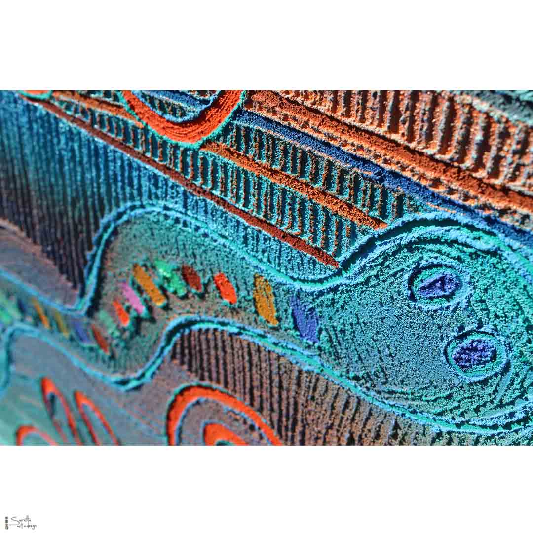 Callaghan College Wallsend Parai of Awabakal – Country of Awabakal - Saretta Art & Design