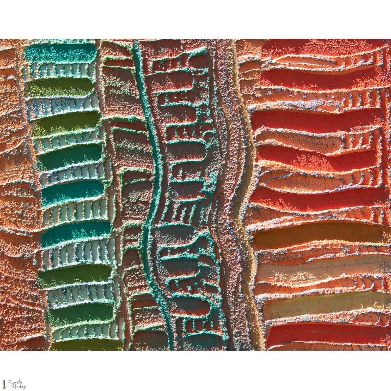 PUWAMA - GATHER series 5 - Saretta Art & Design