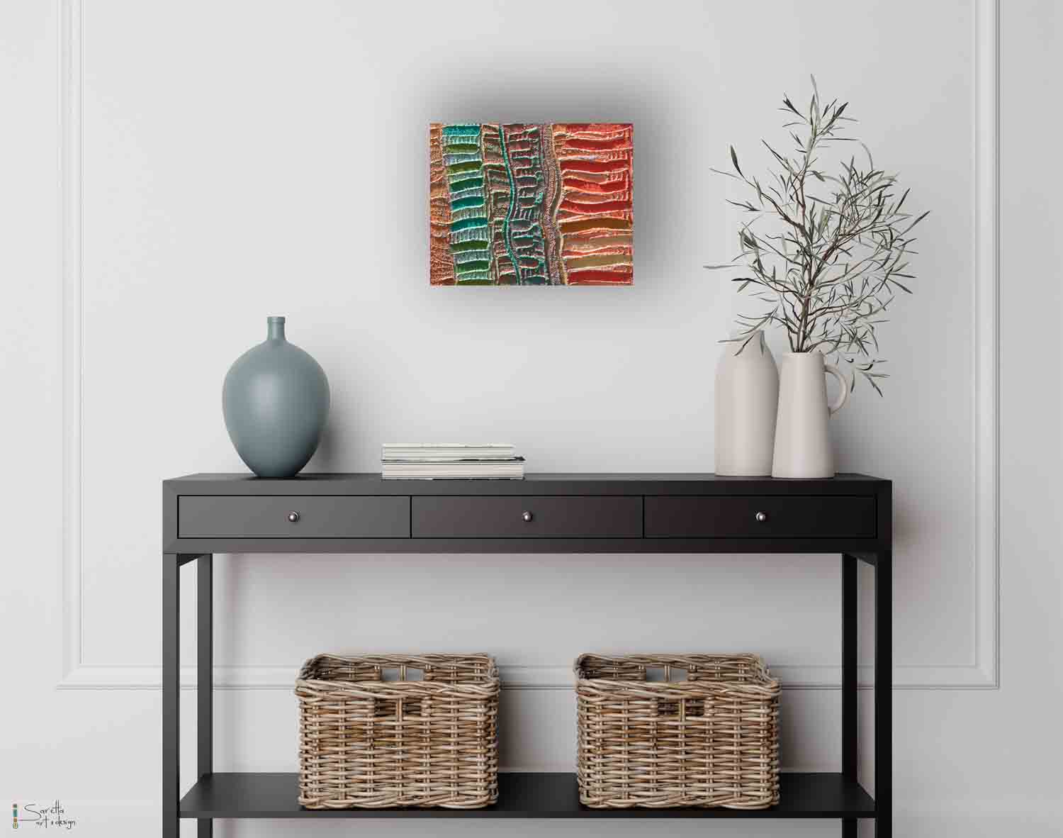 PUWAMA - GATHER series 5 - Saretta Art & Design