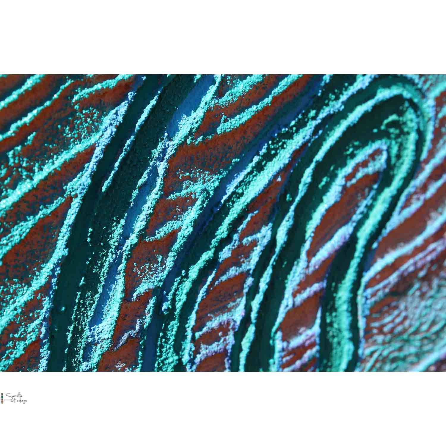 close up Ngarokal Yapung – Elder Pathway series 2 artwork by Saretta Fielding