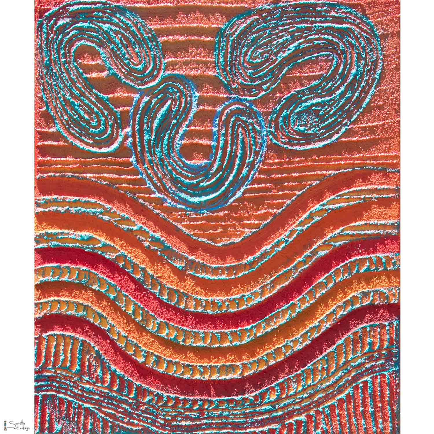 Ngeyran Malang Weaving – ‘Us All’ Together - Saretta Art & Design