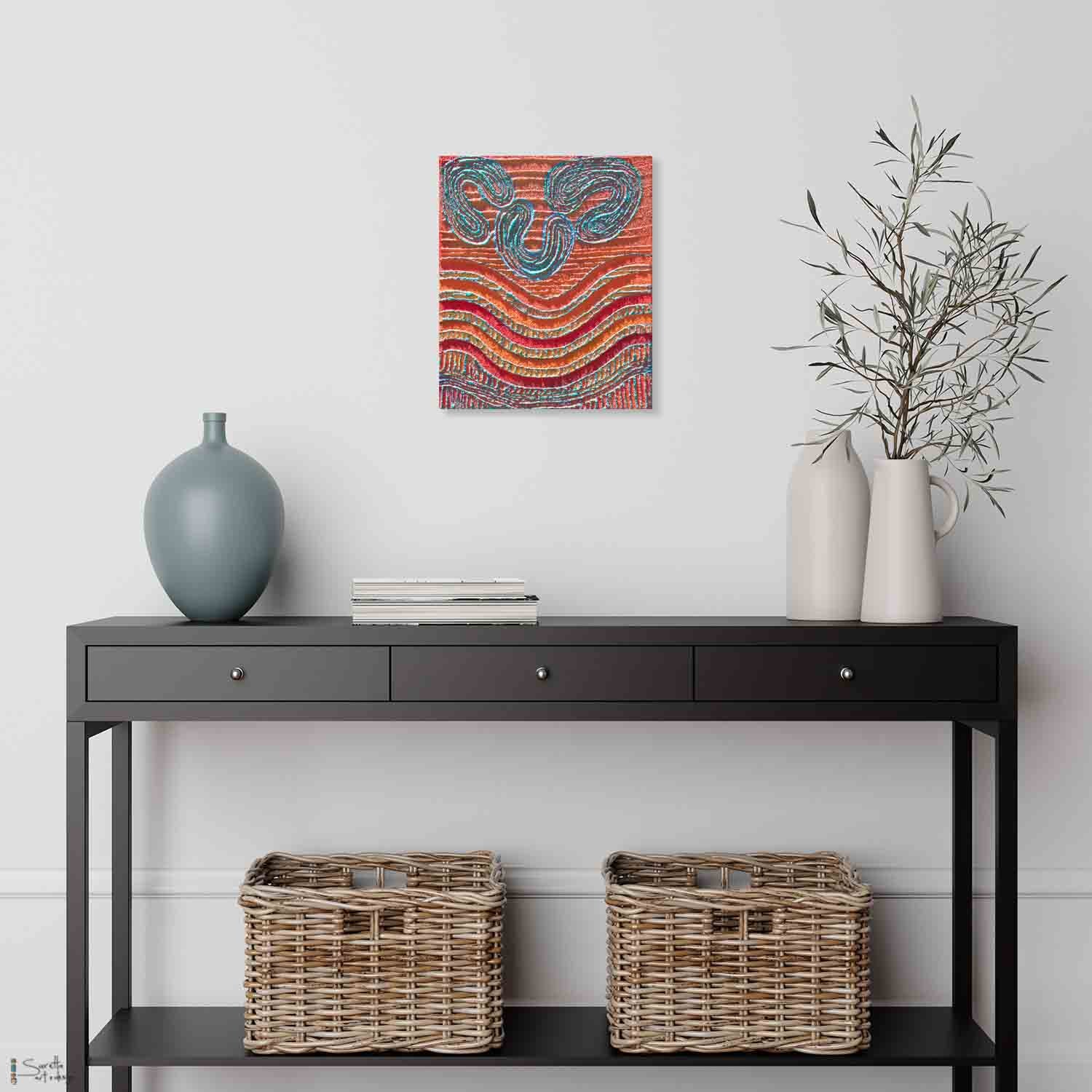 Ngeyran Malang Weaving – ‘Us All’ Together - Saretta Art & Design