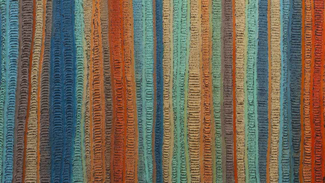 Canvas Print Bantimita – Message Stick series 3 - Saretta Art & Design