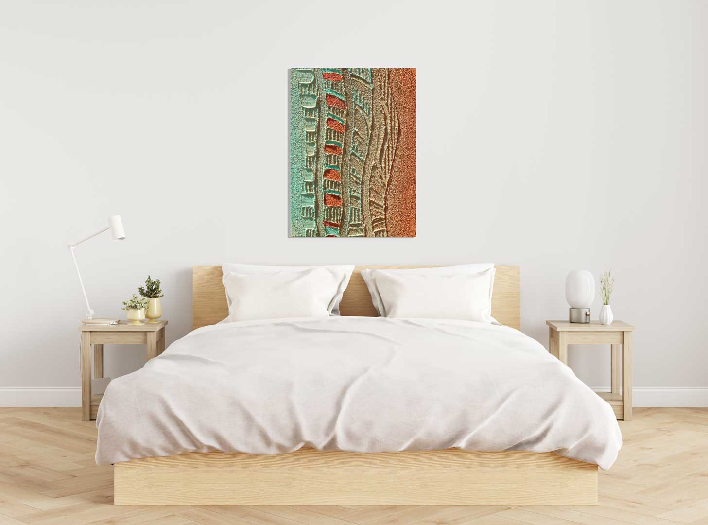 Canvas Print Yapung - Pathway series 9 - Saretta Art & Design