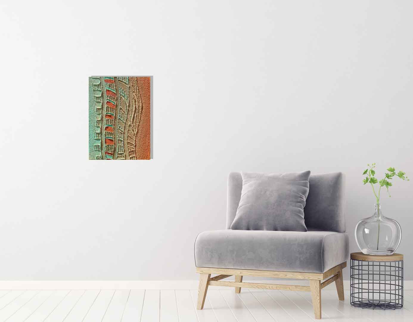 Canvas Print Yapung - Pathway series 9 - Saretta Art & Design