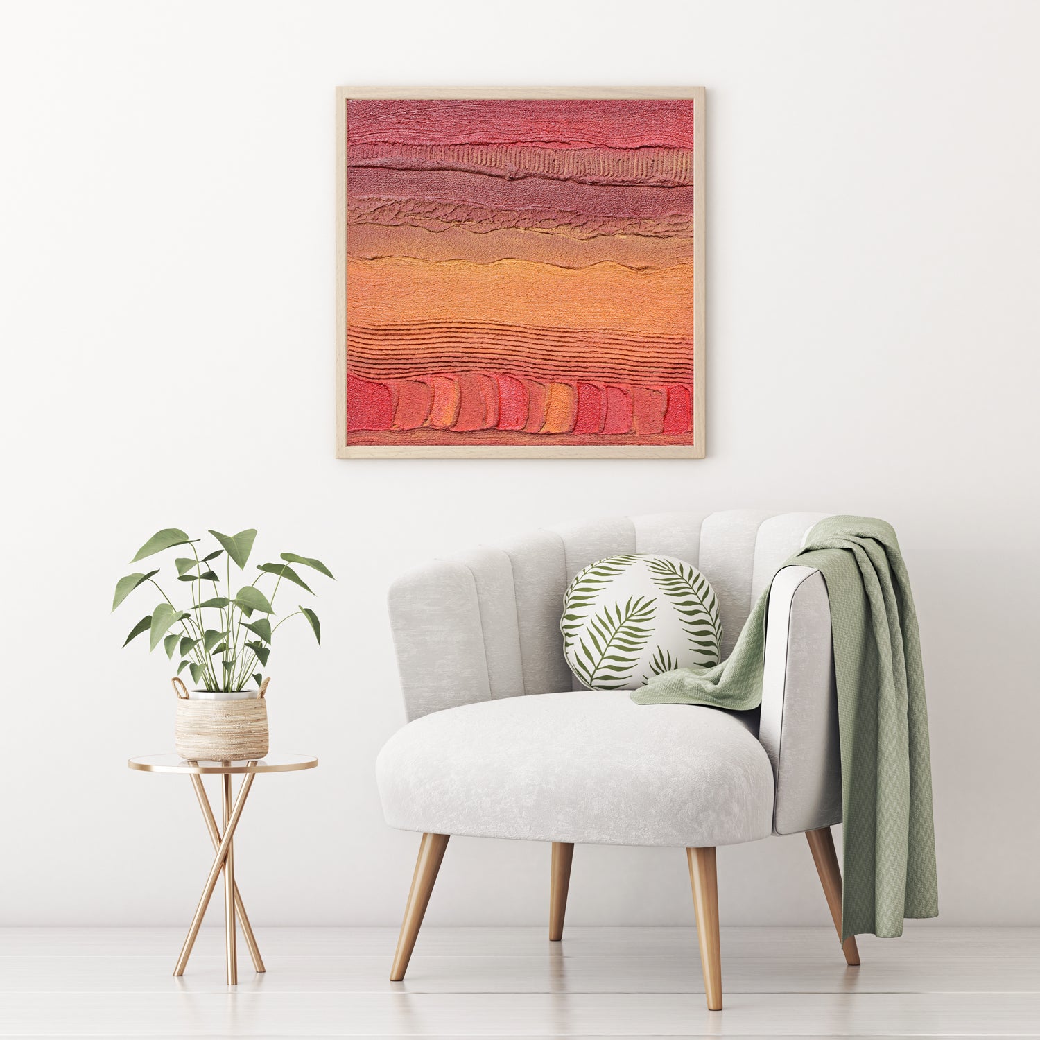 Canvas Print Parai – Country series 15 - Saretta Art & Design