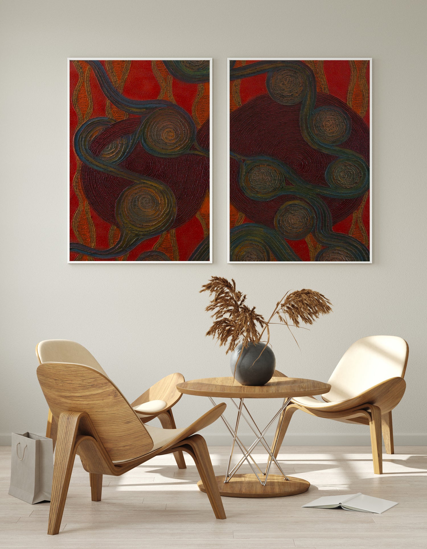 Cross Cultures series 2 - Saretta Art & Design