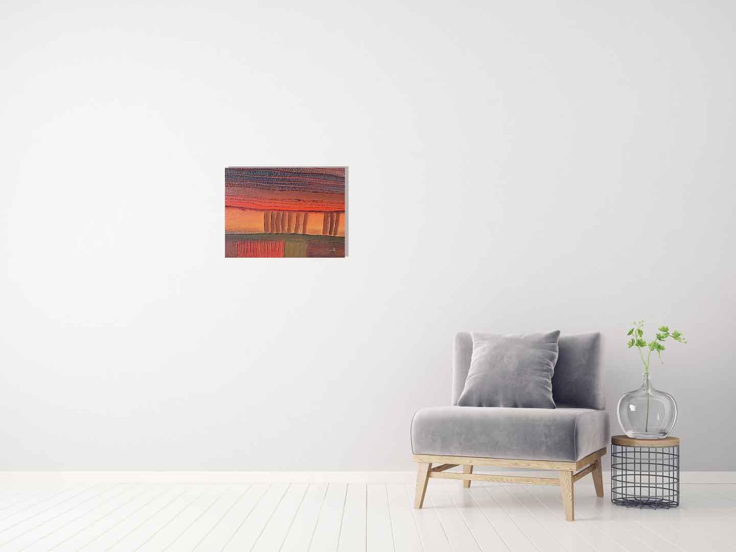 Canvas Print - Borii Parai - Songlines Country - Saretta Art & Design