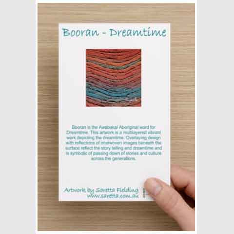 Greeting Card - Booran