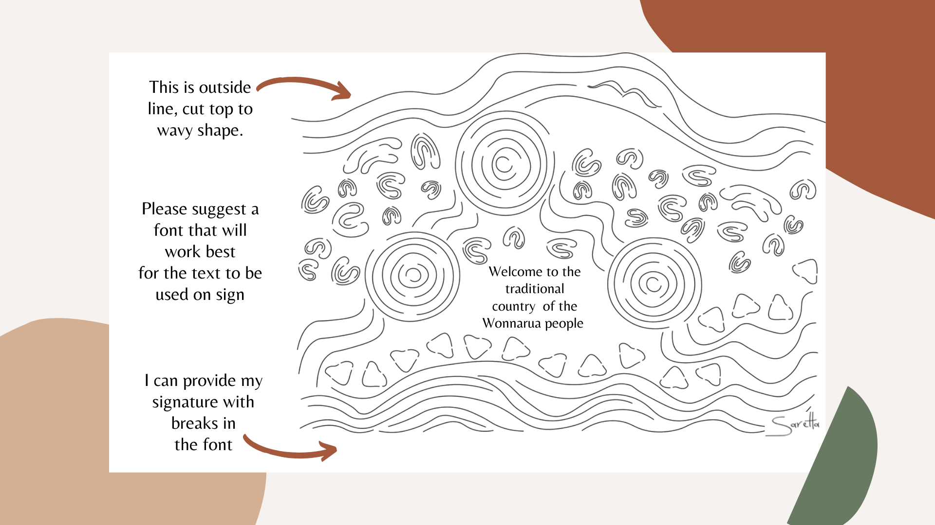 Bridges Hill Park Commission - Saretta Art & Design