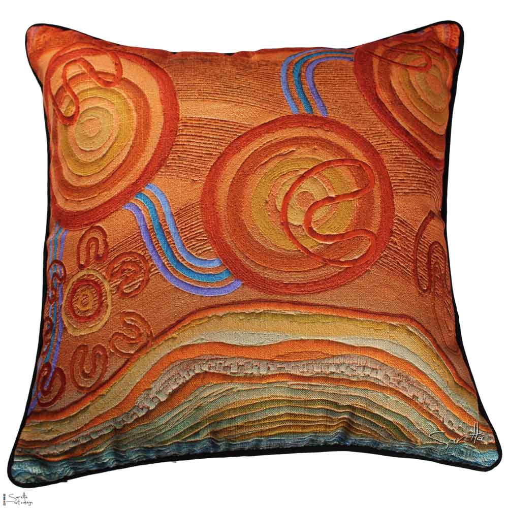 Cushion Cover - Bulwaara – High Up - Saretta Art & Design