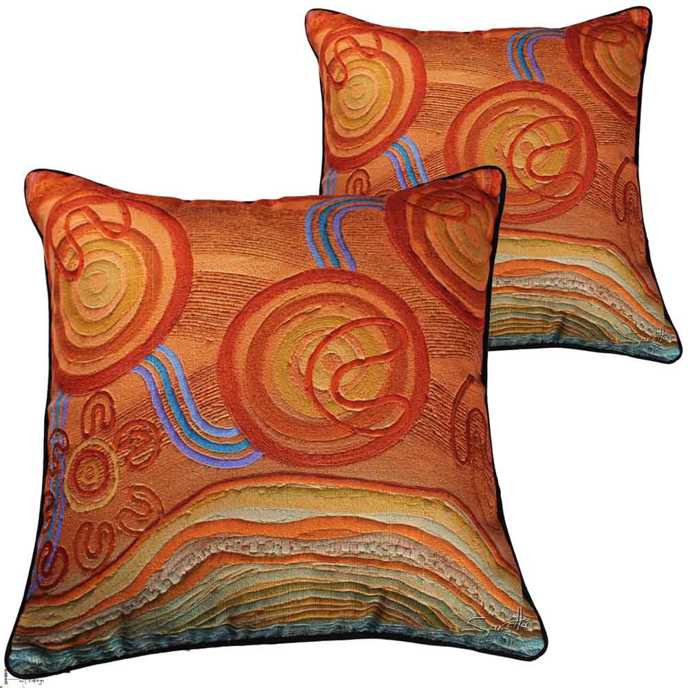 Cushion Cover - Bulwaara – High Up - Saretta Art & Design