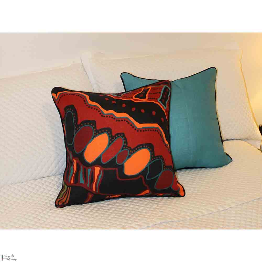 Cushion Cover - Dreamtime - Saretta Art & Design